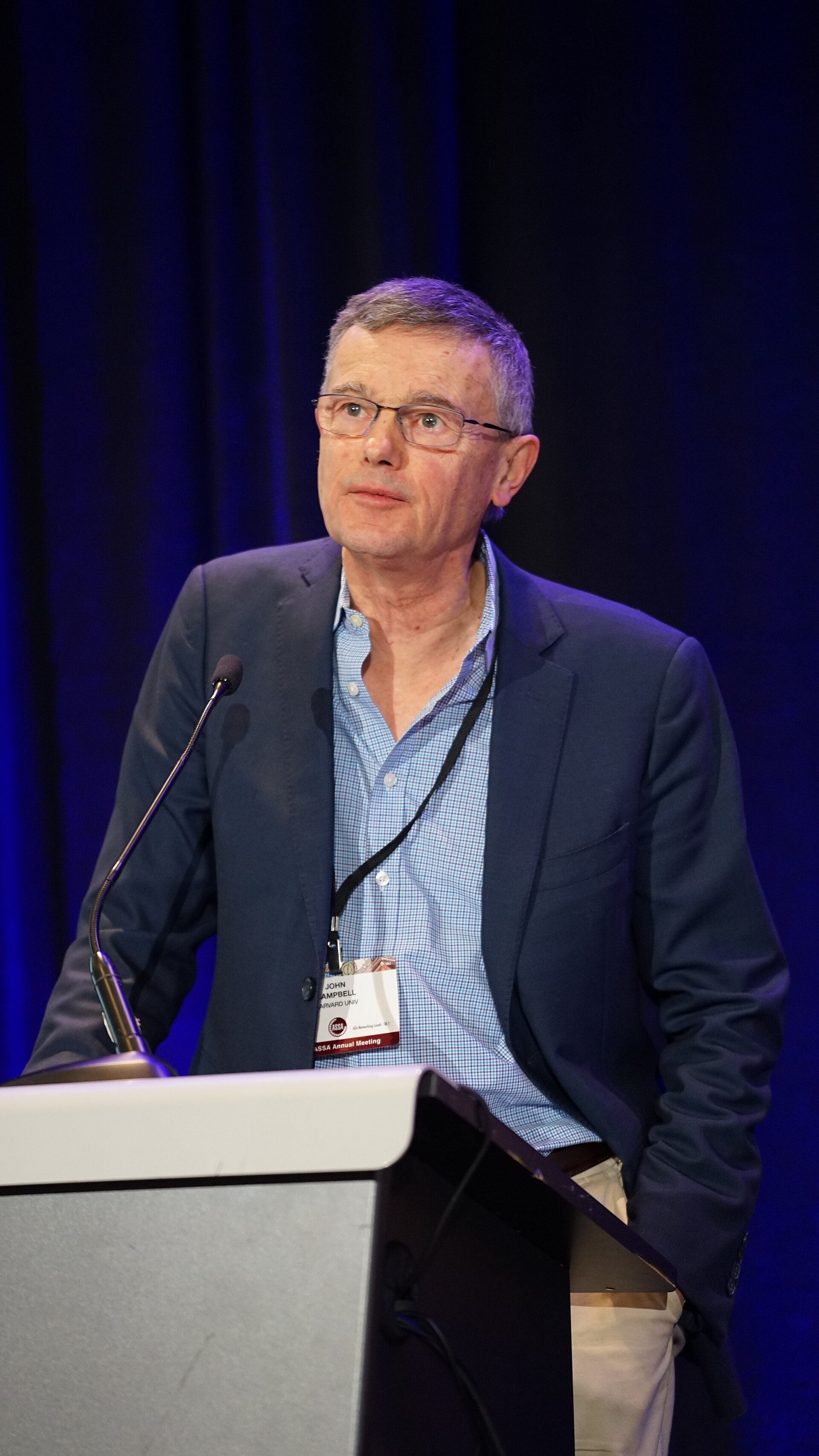 John Y. Campbell at the 2026 ASSA (AEA) Annual Meeting in Philadelphia, PA in [AFA Panel: Finance Insights and Perspectives]