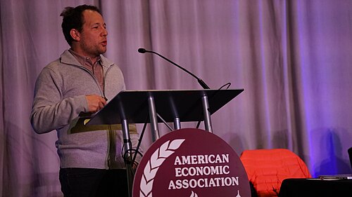 Oleg Itskhoki at the ASSA (AEA) Annual Meeting 2026 in Philadelphia, PA for "The Dollar After the Tariff War"