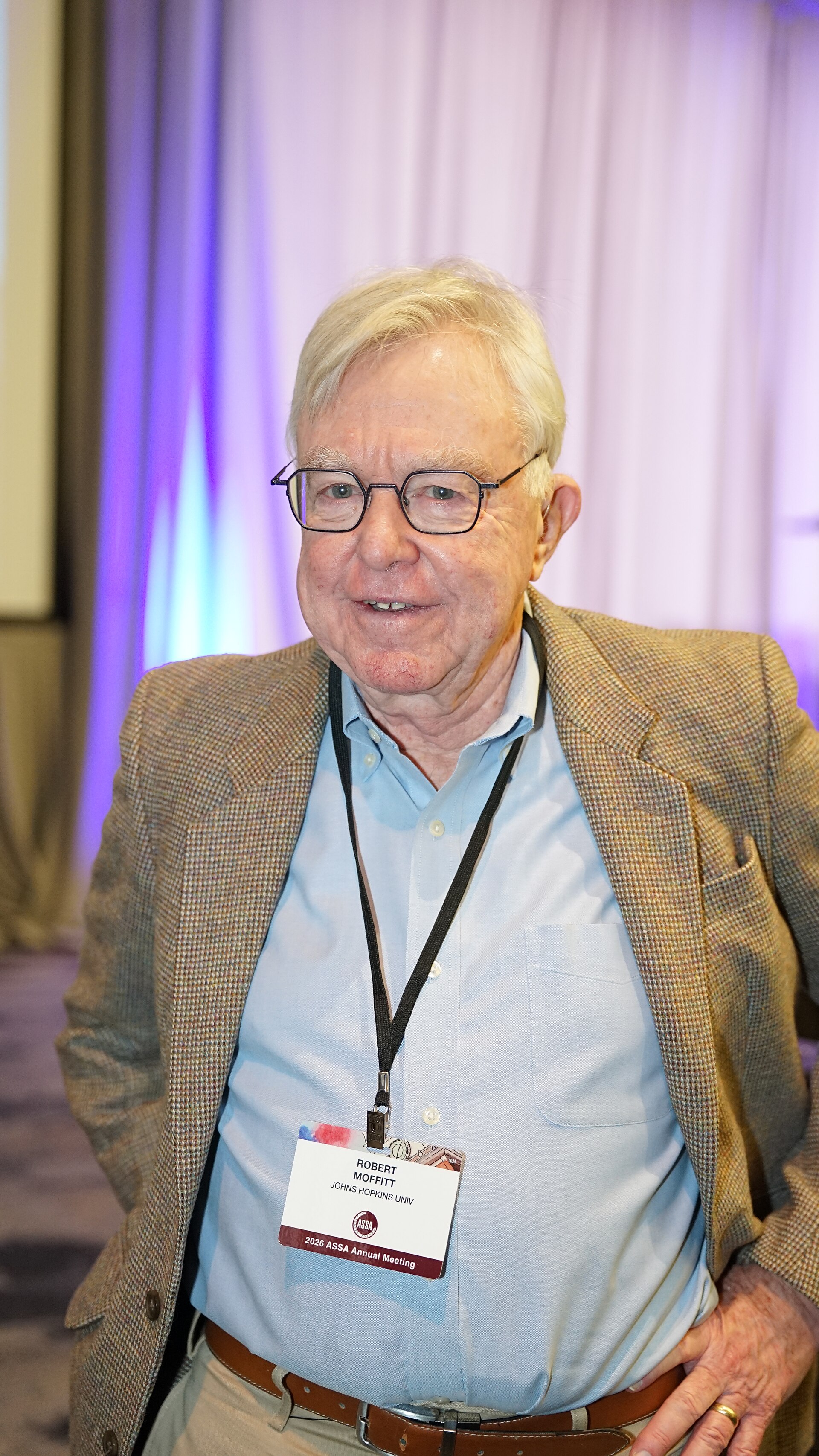 Robert A. Moffitt at the ASSA (AEA) Annual Meeting 2026 in Philadelphia, PA