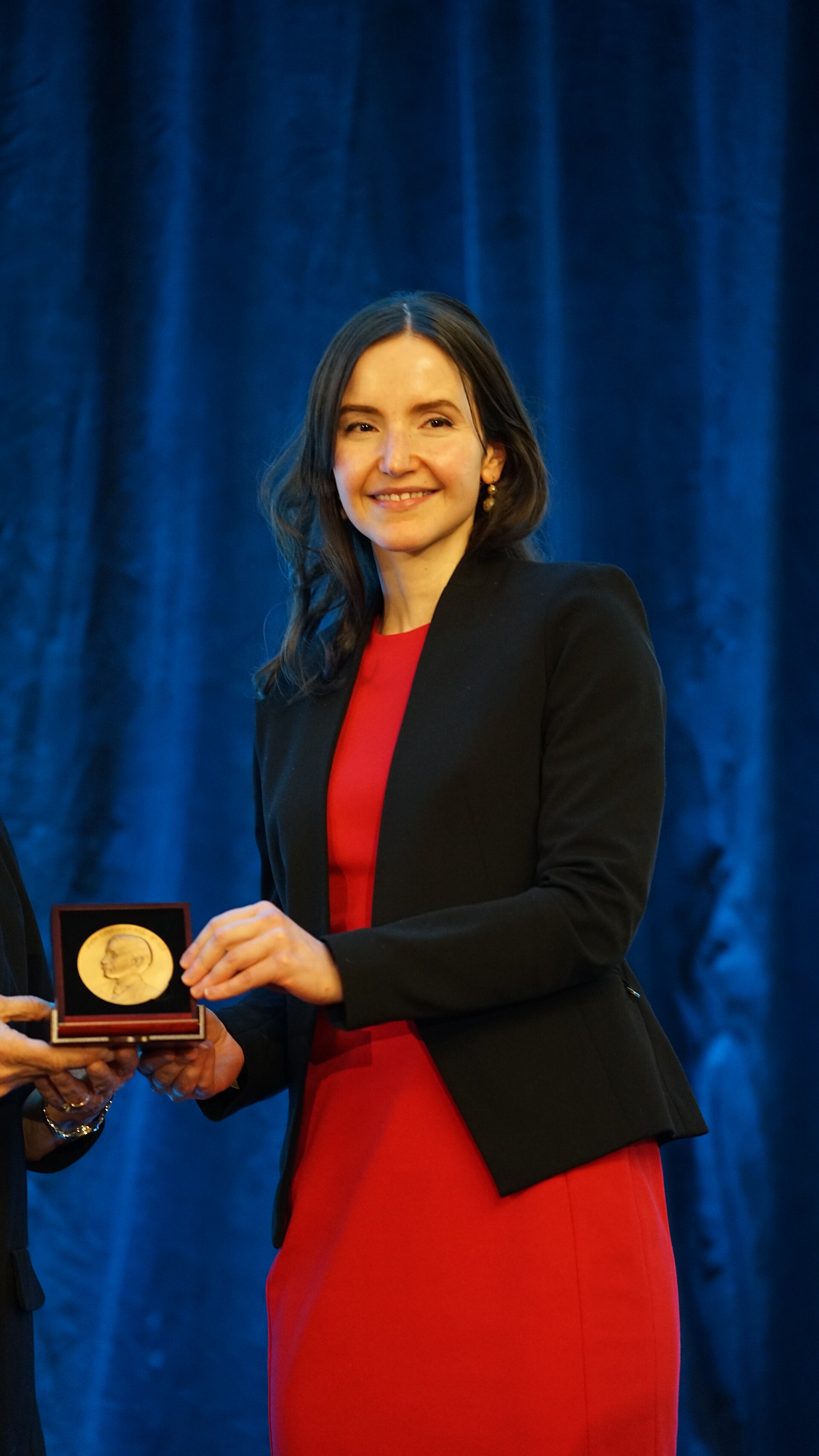 Stefanie Stantcheva being awarded the John Bates Clark Medal at the ASSA (AEA) Annual Meeting 2026 in Philadelphia, PA