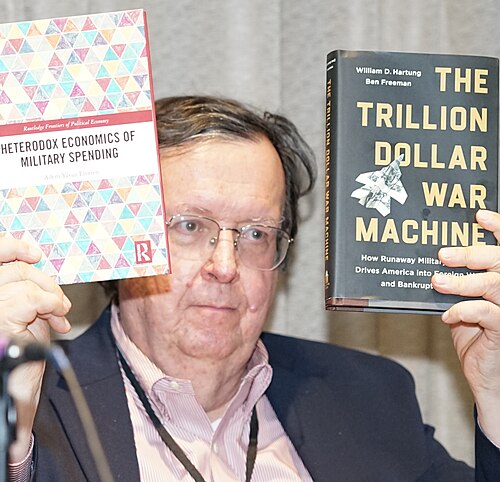 William D. Hartung at the ASSA (AEA) Annual Meeting 2026 in Philadelphia, PA in "Economics of War vs Economics of Cooperation"
