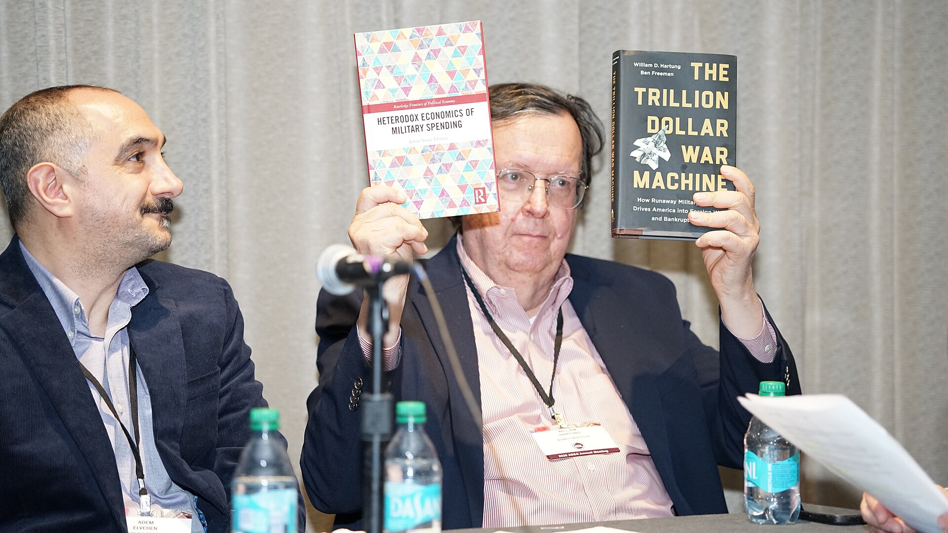 William D. Hartung at the ASSA (AEA) Annual Meeting 2026 in Philadelphia, PA in "Economics of War vs Economics of Cooperation"