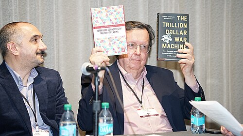 William D. Hartung at the ASSA (AEA) Annual Meeting 2026 in Philadelphia, PA in "Economics of War vs Economics of Cooperation"