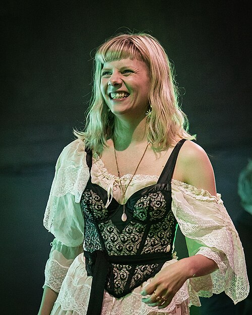 AURORA at the Ravnedalen Live festival in Kristiansand, Norway, 2024