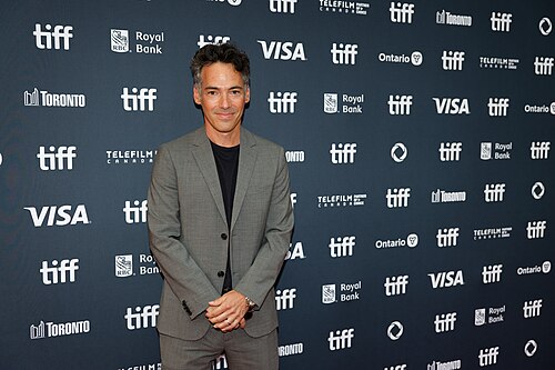 Aaron Lubin at the 2024 Toronto International Film Festival (TIFF) for the movie Millers In Marriage.