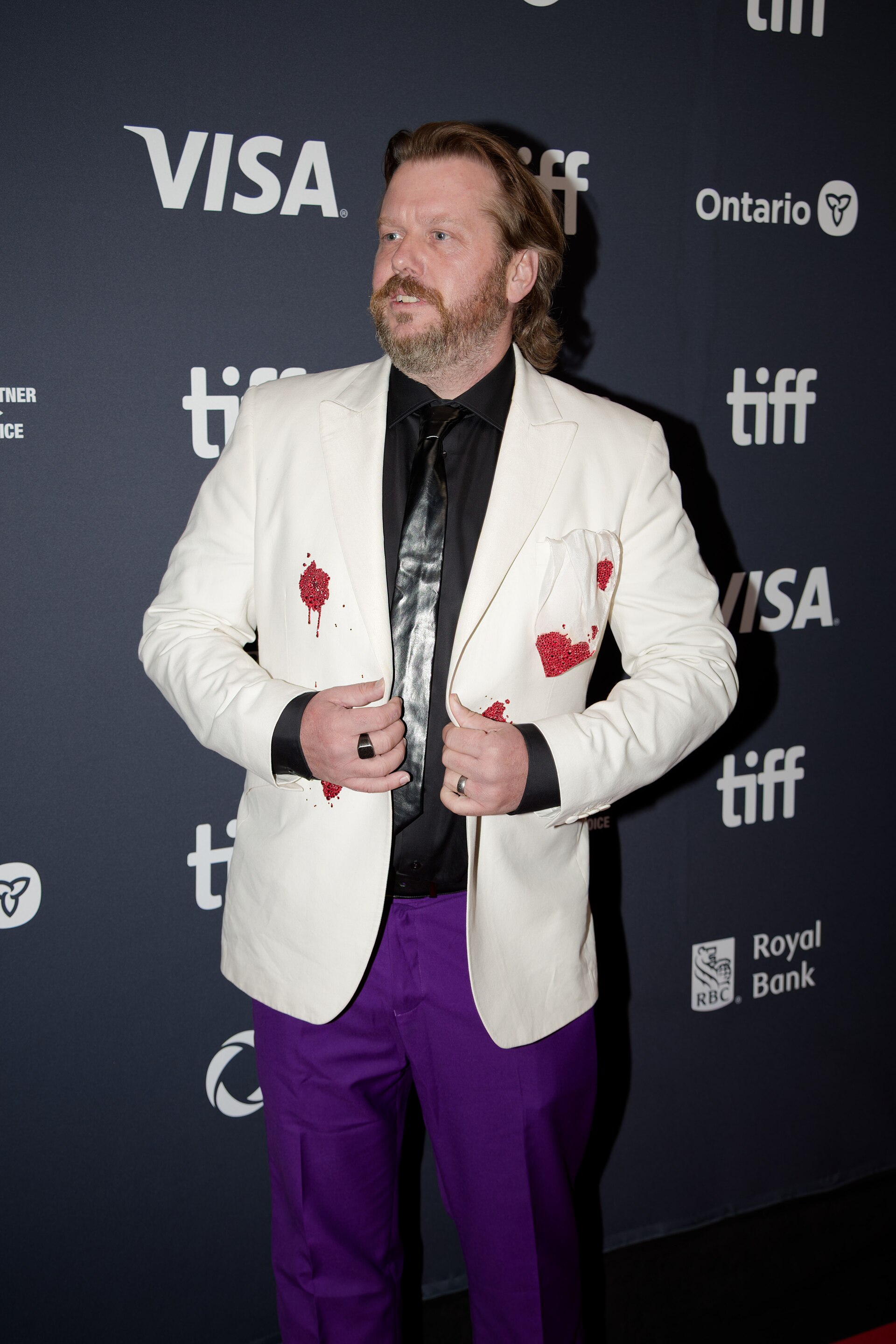 Aaron Merke at the 2025 Toronto International Film Festival
