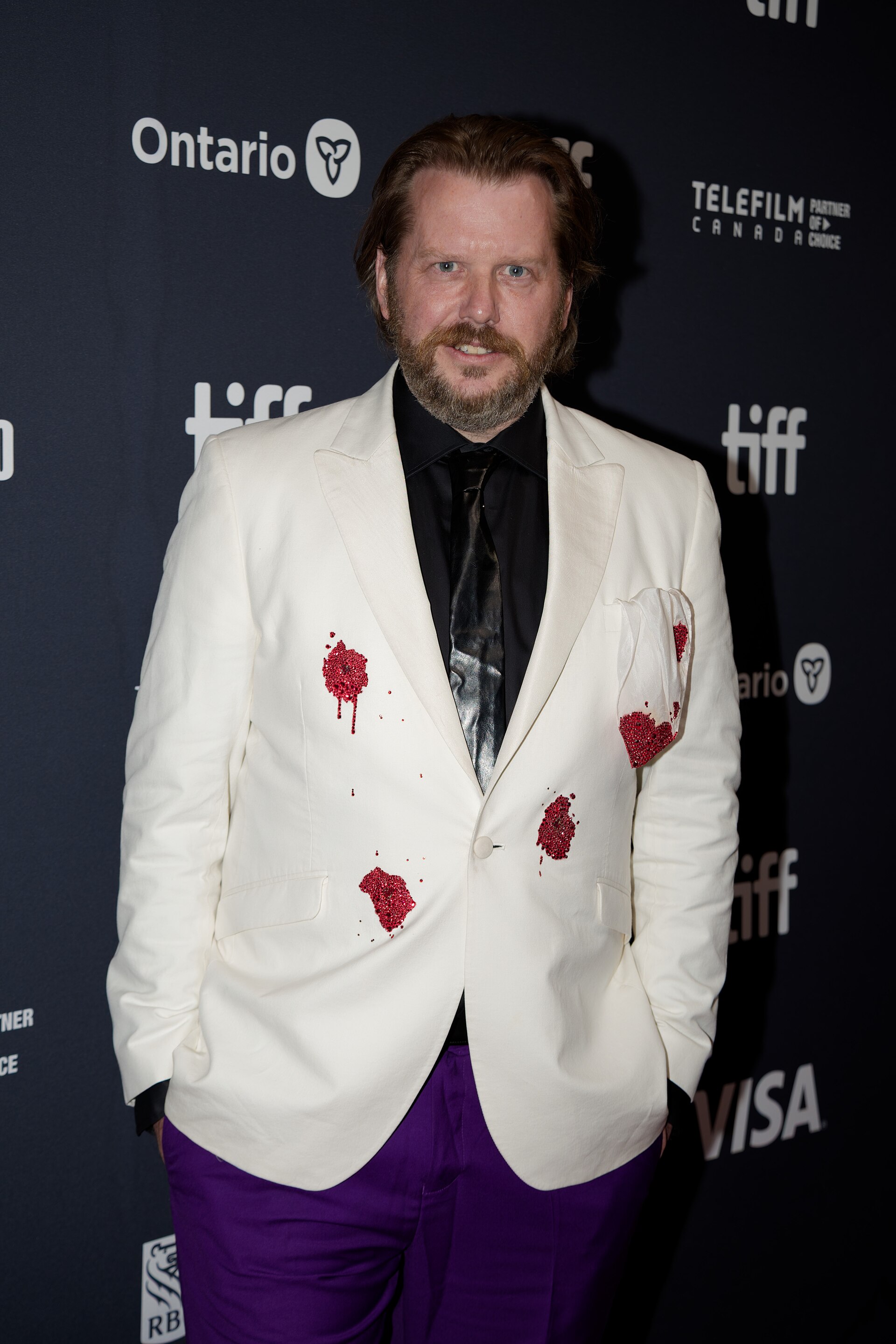 Aaron Merke at the 2025 Toronto International Film Festival