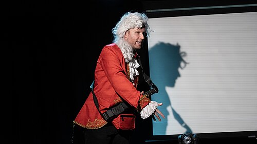 Aaron Nemo at 2024 Edinburgh Fringe Festival for Shitty Mozart