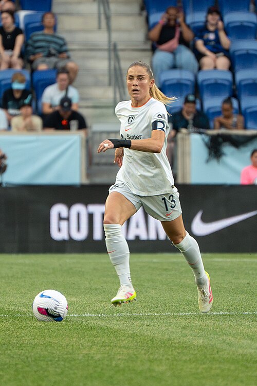 Abby Dahlkemper during Gotham FC vs Bay FC on 6.21.25