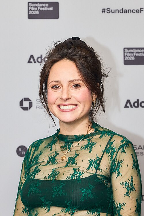 Abby Ellis at the 2026 Sundance Film Festival for The Lake