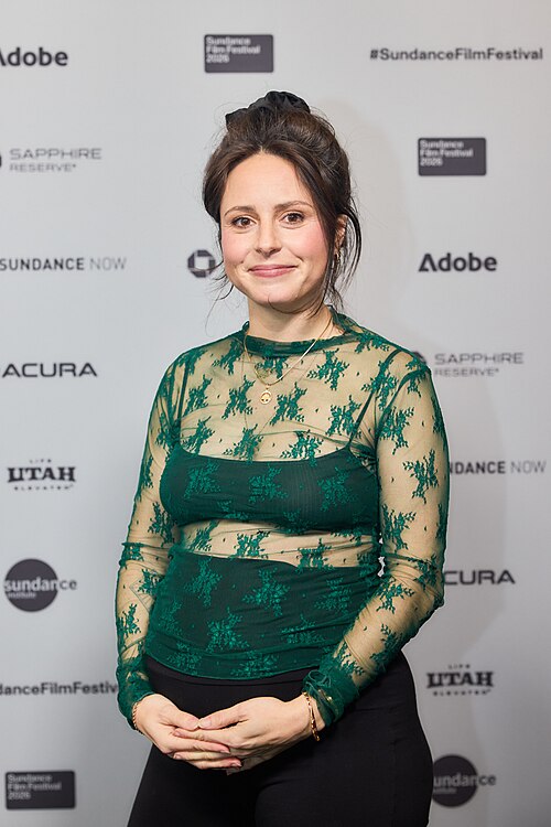 Abby Ellis at the 2026 Sundance Film Festival for The Lake