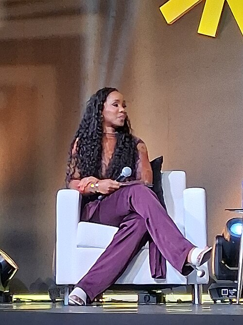 CNN News Anchor - on panel at 2025 Essence Festival of Culture in New Orleans, Louisiana