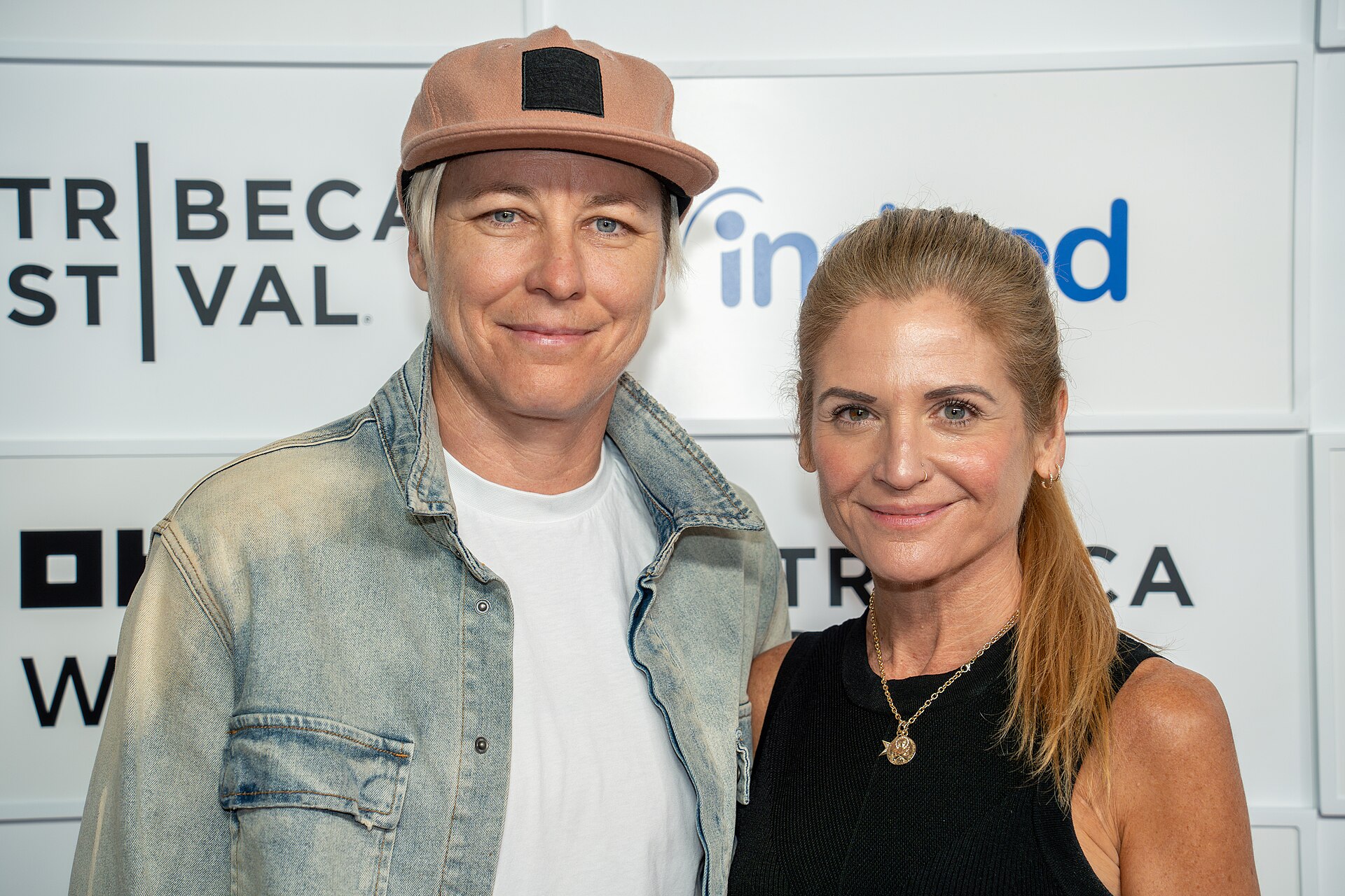 Abby Wambach and Glennon Doyle at Come See Me In The Good Light at the 2025 Tribeca Festival