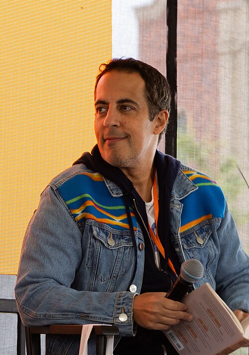 Abdi Nazemian, writer, at the Los Angeles Festival of Books in Los Angeles, California in April 2025.