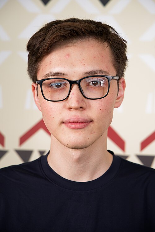 Abdulmalikkhon Kambarov at Wikimania 2025