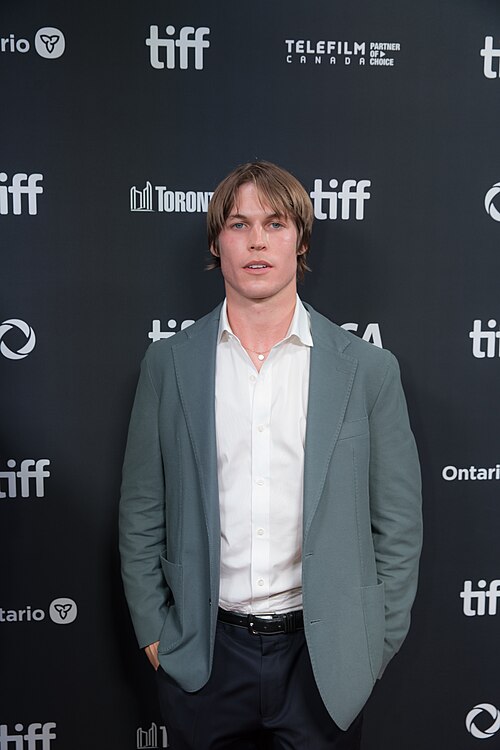 Actor Finn Harry at 2025 Toronto International Film Festival