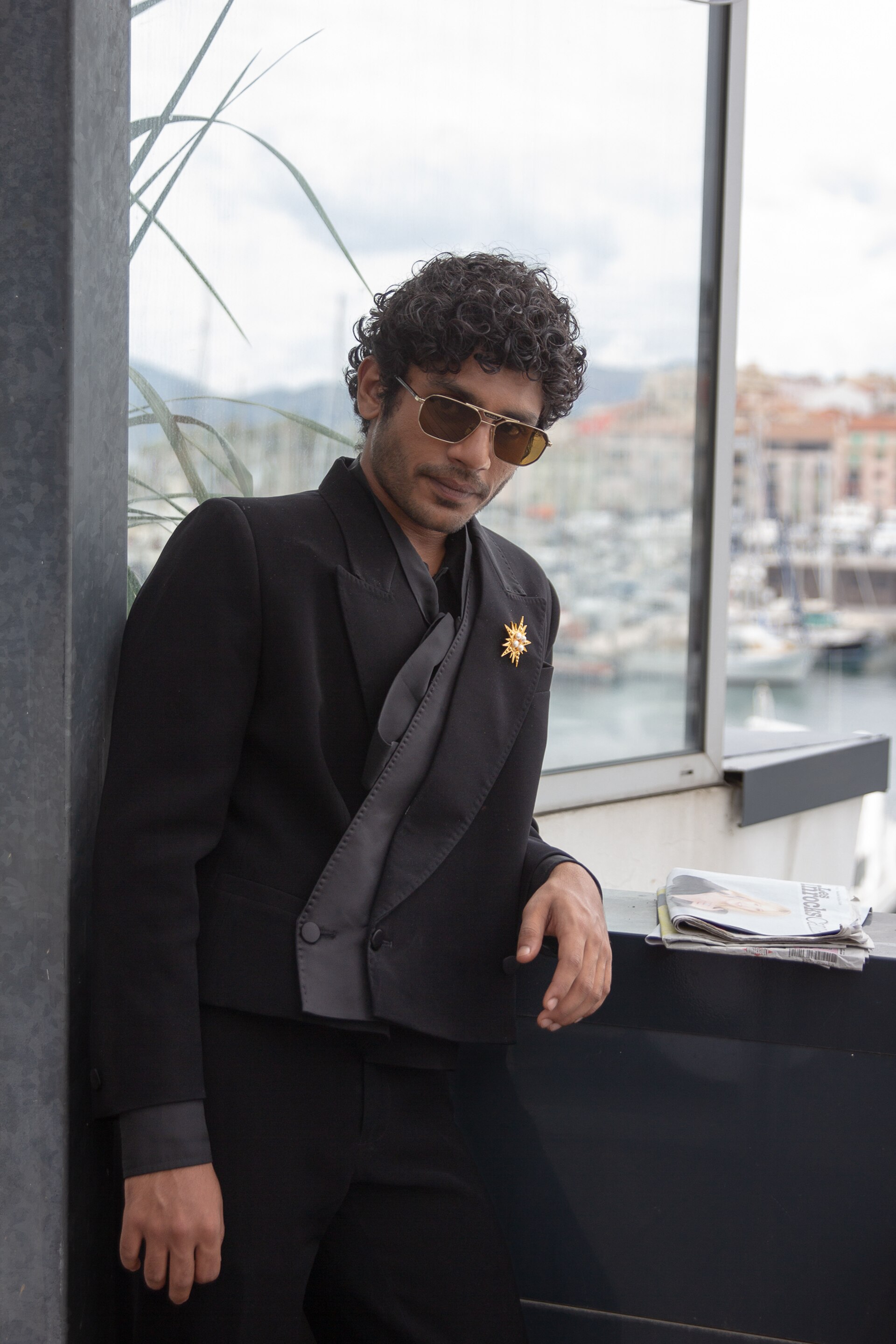 Actor Hridhu Haroon at 2024 Cannes Film Festival for the World Premiere of the film All We Imagine As Light