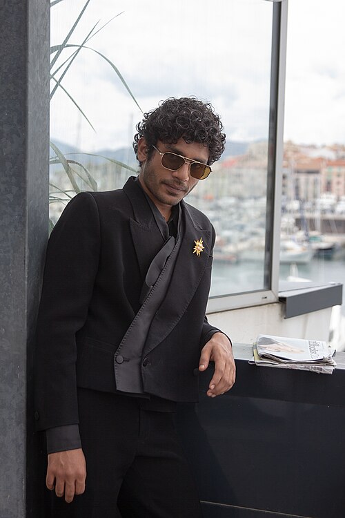 Actor Hridhu Haroon at 2024 Cannes Film Festival for the World Premiere of the film All We Imagine As Light