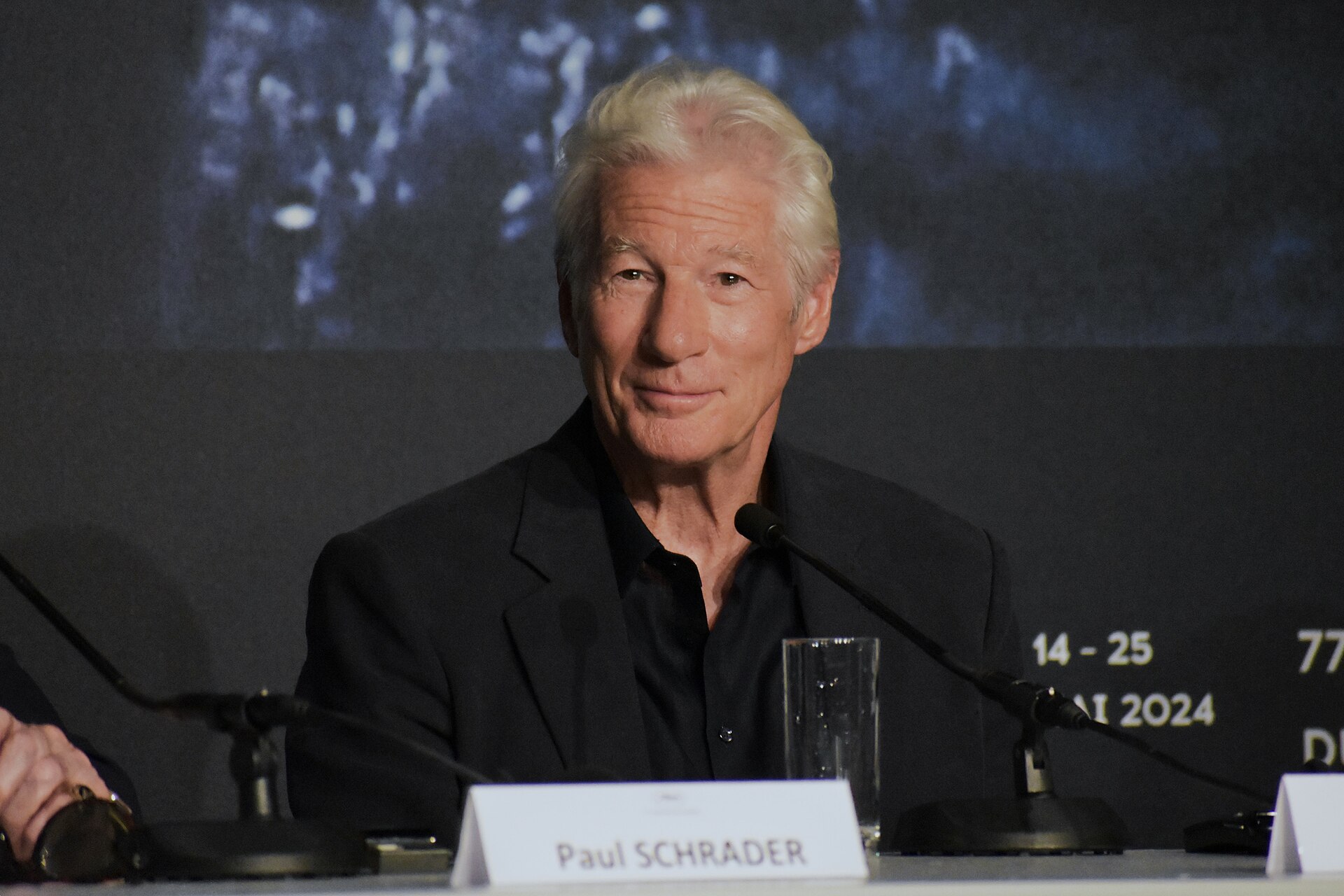 Oh, Canada Actor, Richard Gere, at 2024 Cannes Film Festival press conference