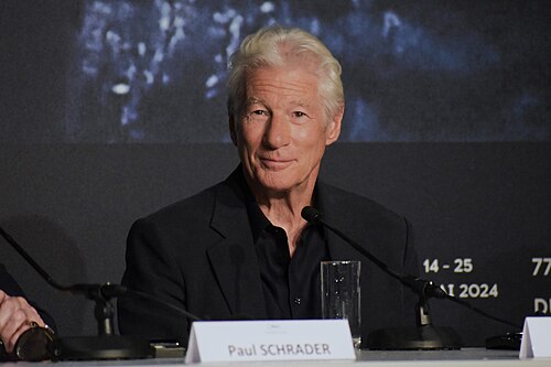 Oh, Canada Actor, Richard Gere, at 2024 Cannes Film Festival press conference