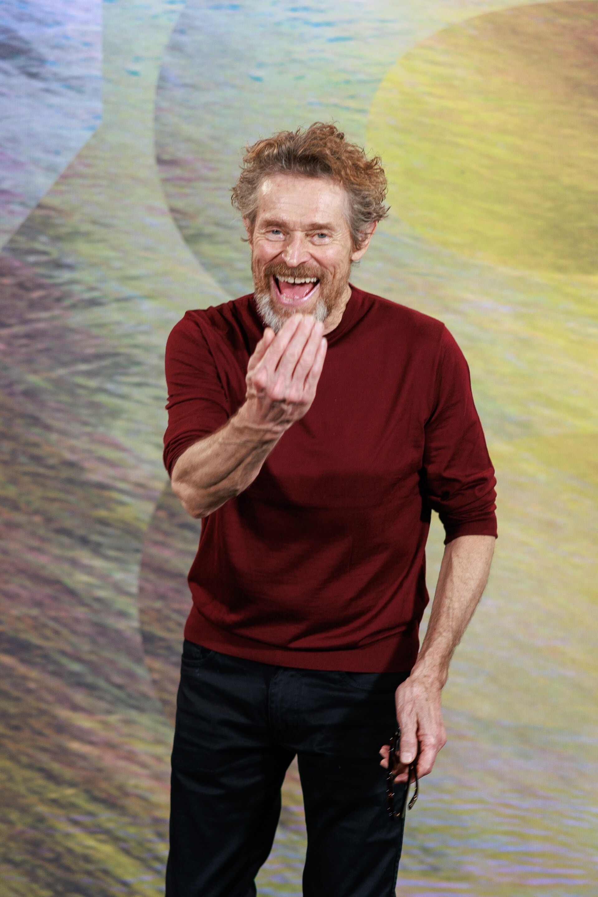 Willem Dafoe attends the 'The Birthday Party' photocall during the 78th Locarno Film Festival on August 07, 2025 in Locarno, Switzerland.