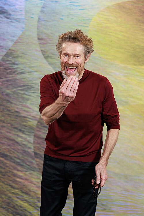 Willem Dafoe attends the 'The Birthday Party' photocall during the 78th Locarno Film Festival on August 07, 2025 in Locarno, Switzerland.