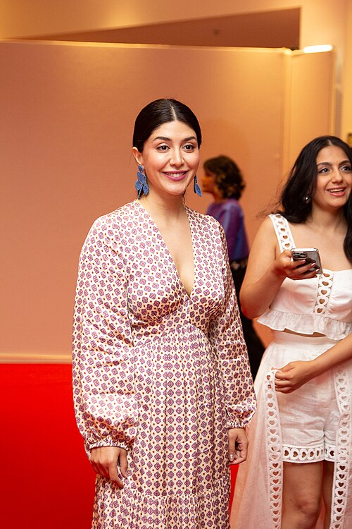 Actress Niousha Akhshi at 2024 Cannes Film Festival for the film, The Seed of the Sacred Fig