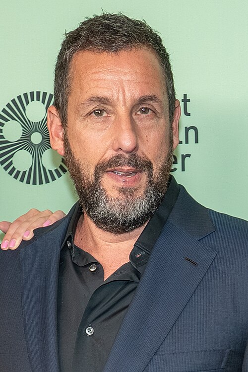 Adam Sandler, actor, at the 63rd annual New York Film Festival at Lincoln Center in 2025 for the film Jay Kelly