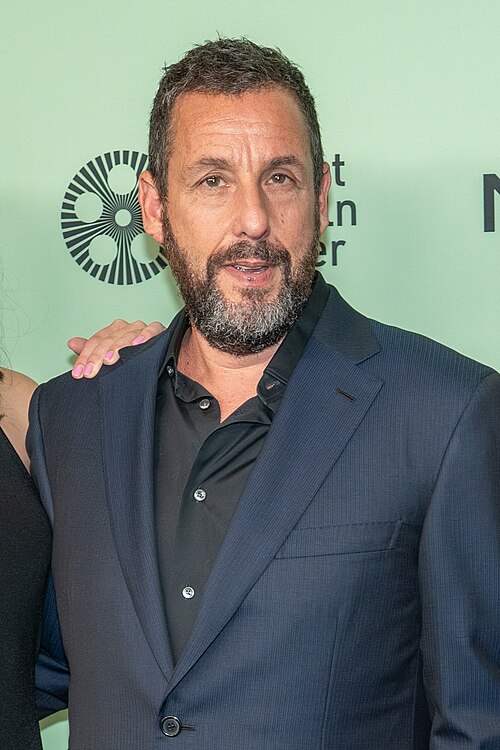 Adam Sandler, actor, at the 63rd annual New York Film Festival at Lincoln Center in 2025 for the film Jay Kelly