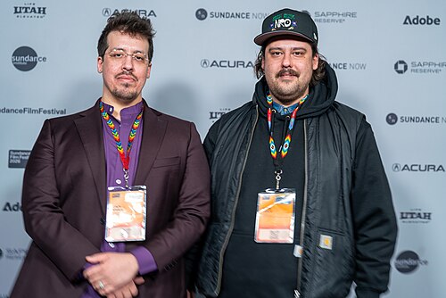 Adam and Zack Khalil attend the premiere of "Aanikoobijigan" at the 2026 Sundance Film Festival