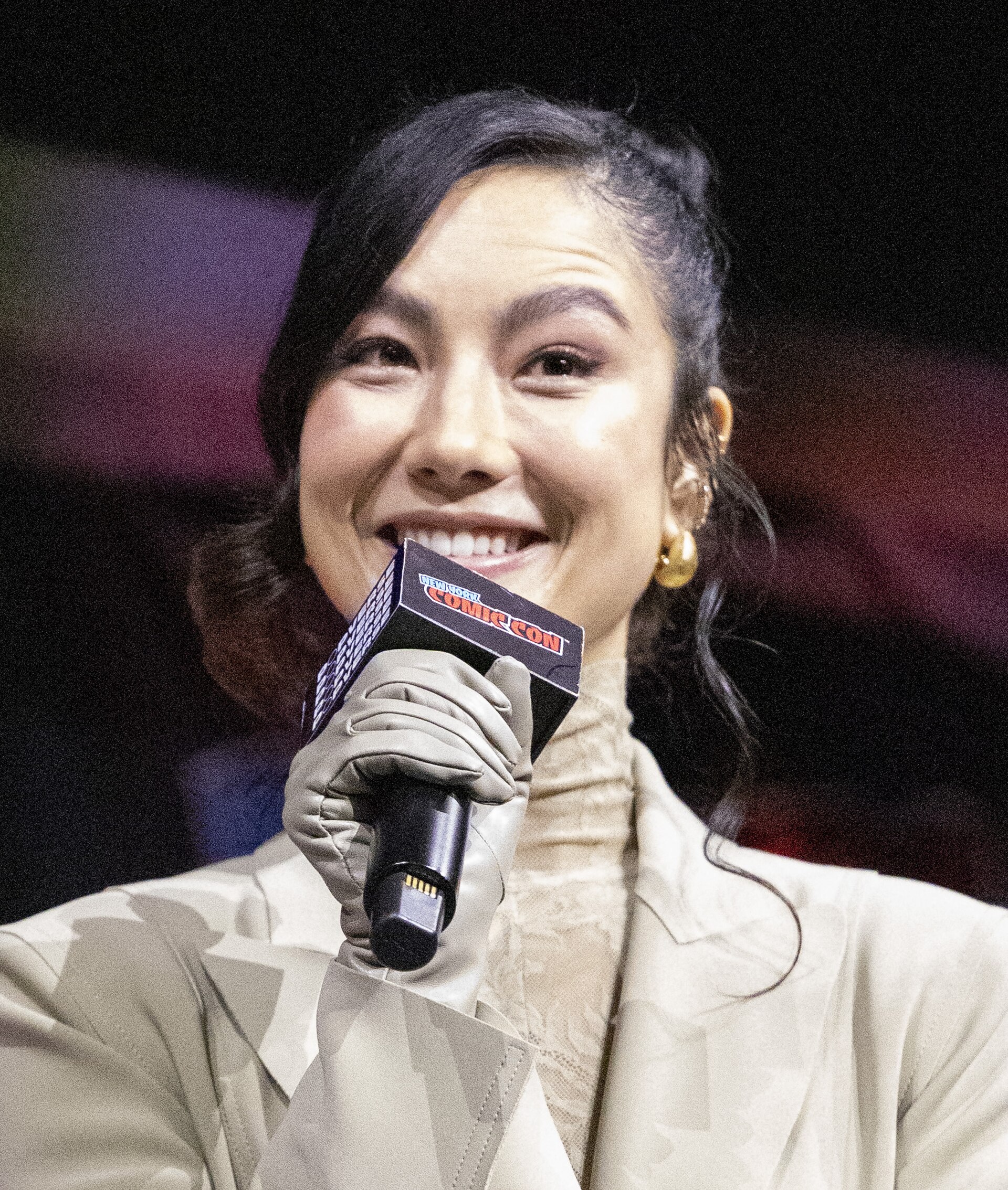 Adeline Rudolph at the 2025 NYCC Mortal Kombat II Panel.