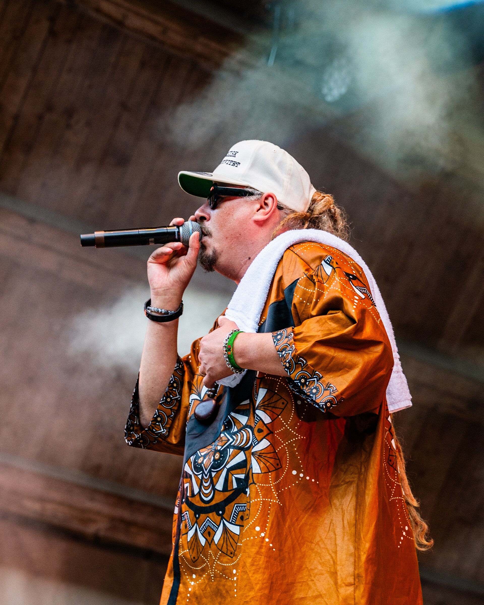 Philip Boardman alias Admiral P på festivalen Ravnedalen Live i Kristiansand, 2024