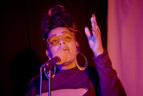 Adra Boo at the 2025 Edinburgh Festival Fringe.