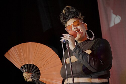 Adra Boo at the 2025 Edinburgh Festival Fringe.