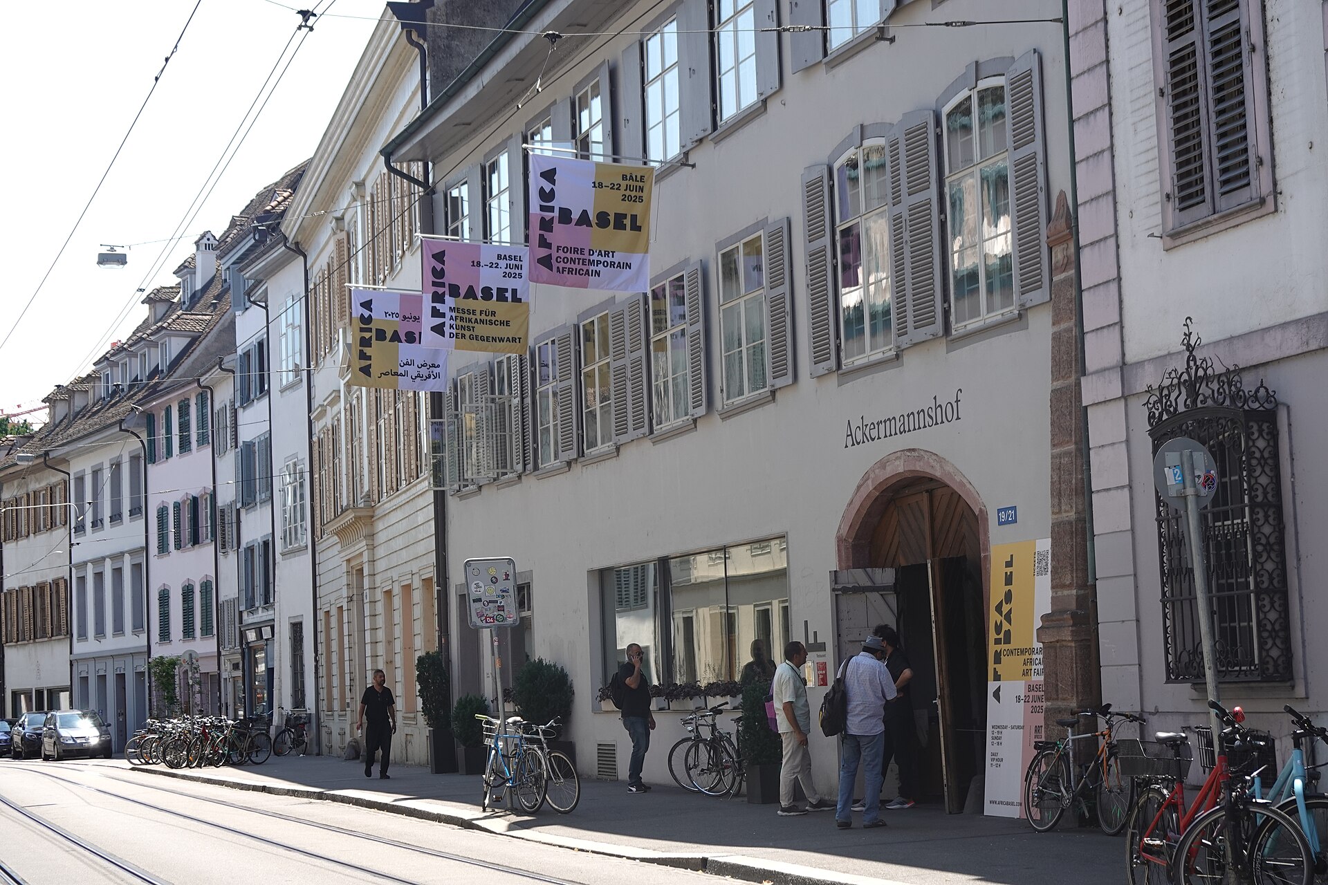 Africa Basel house exterior at Art Basel 2025