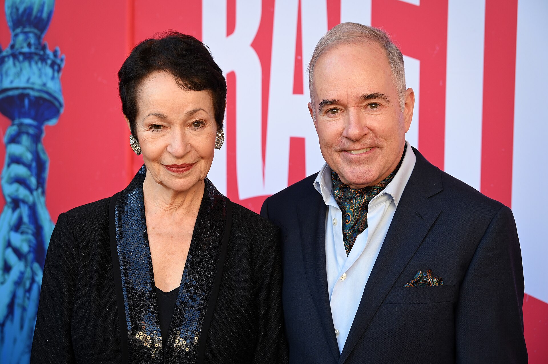 Lynn Ahrens & Stephen Flaherty at the Opening Night of the 2025 production of "Ragtime" on Broadway