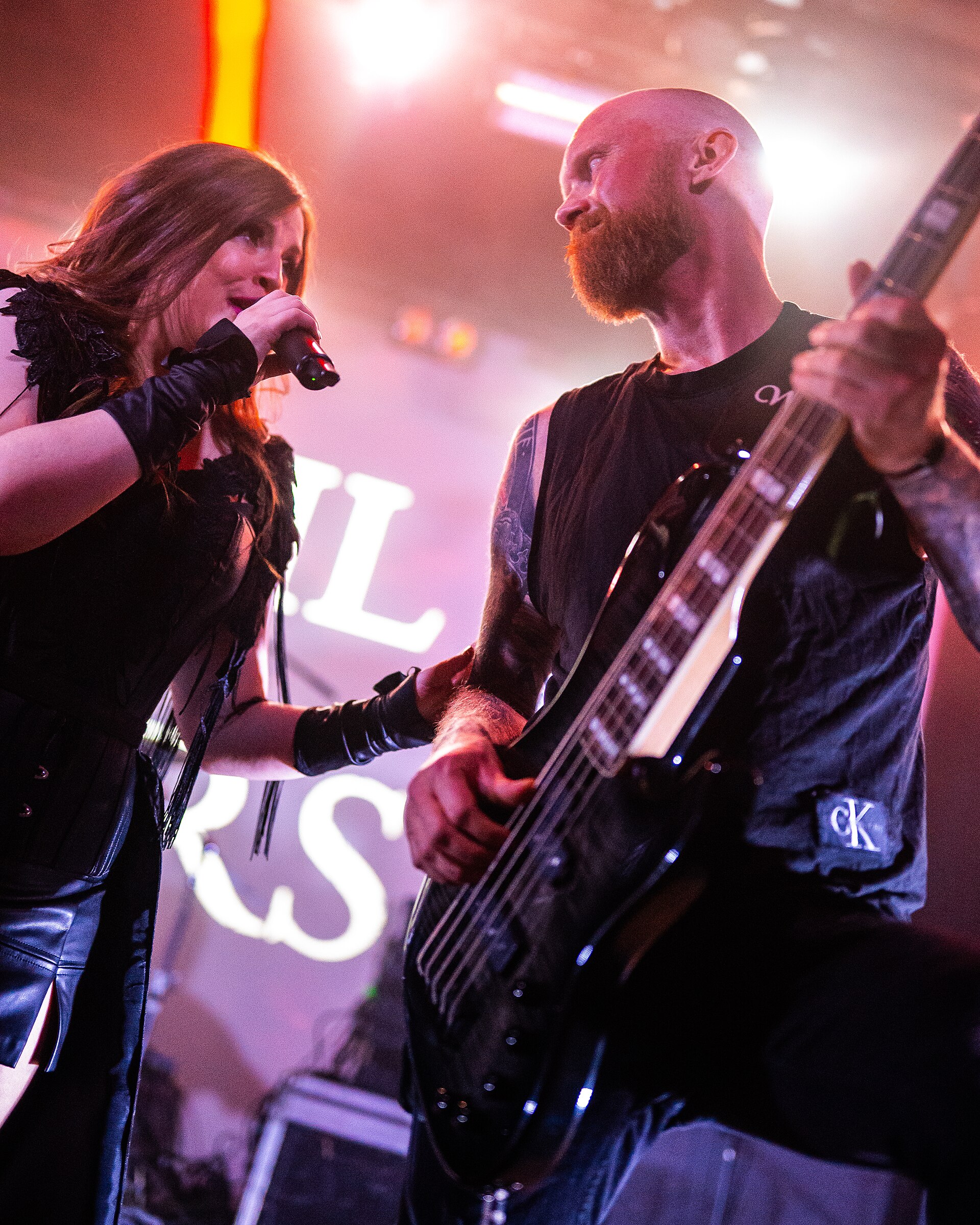 Ailyn with Trail of Tears at Southern Discomfort metal festival, Norway, 2025