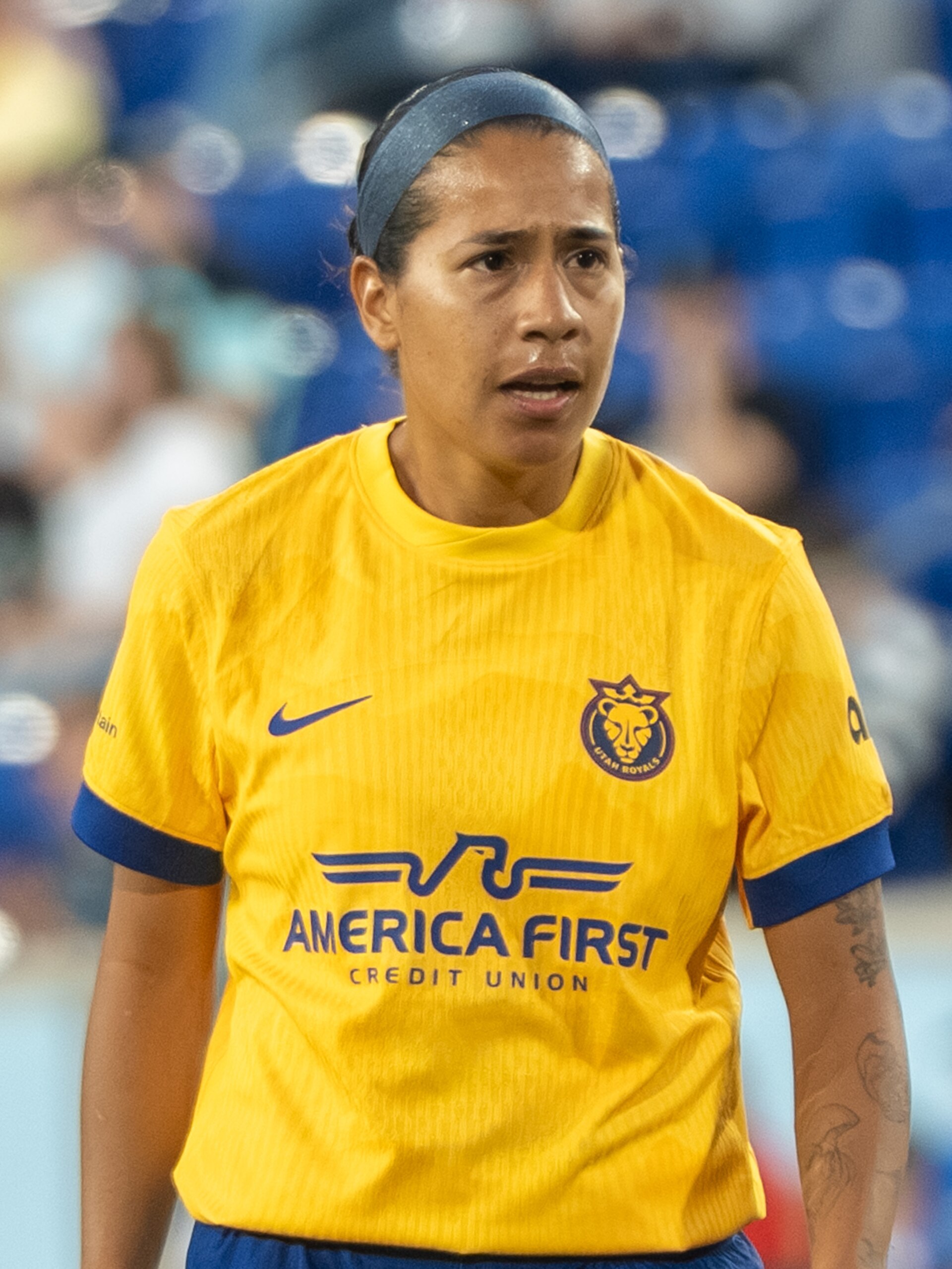 Aisha Solórzano during Gotham FC vs Utah Royals on 23 Aug 2025