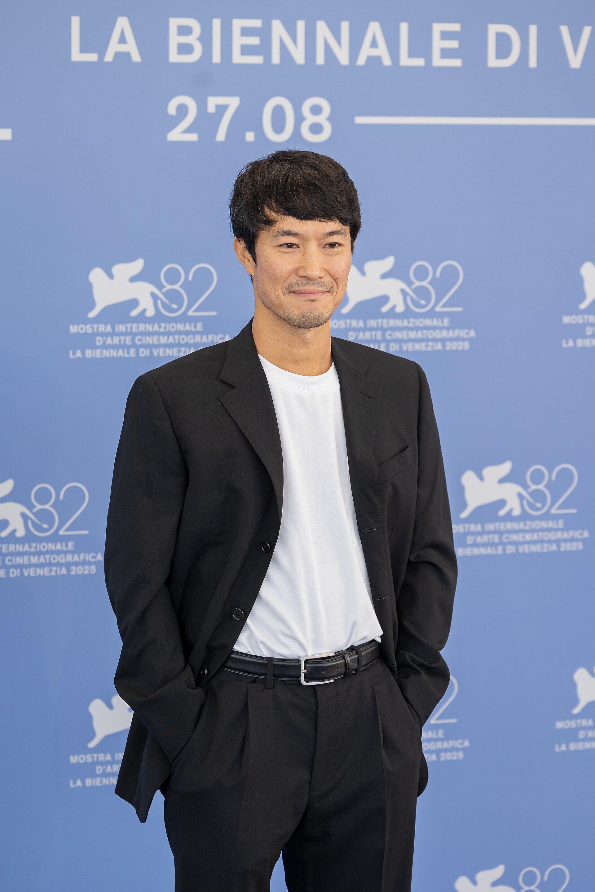 Akihiro Hata, director, at 82nd Venice International Film Festival in Venice, Italy for the film grand ciel.
