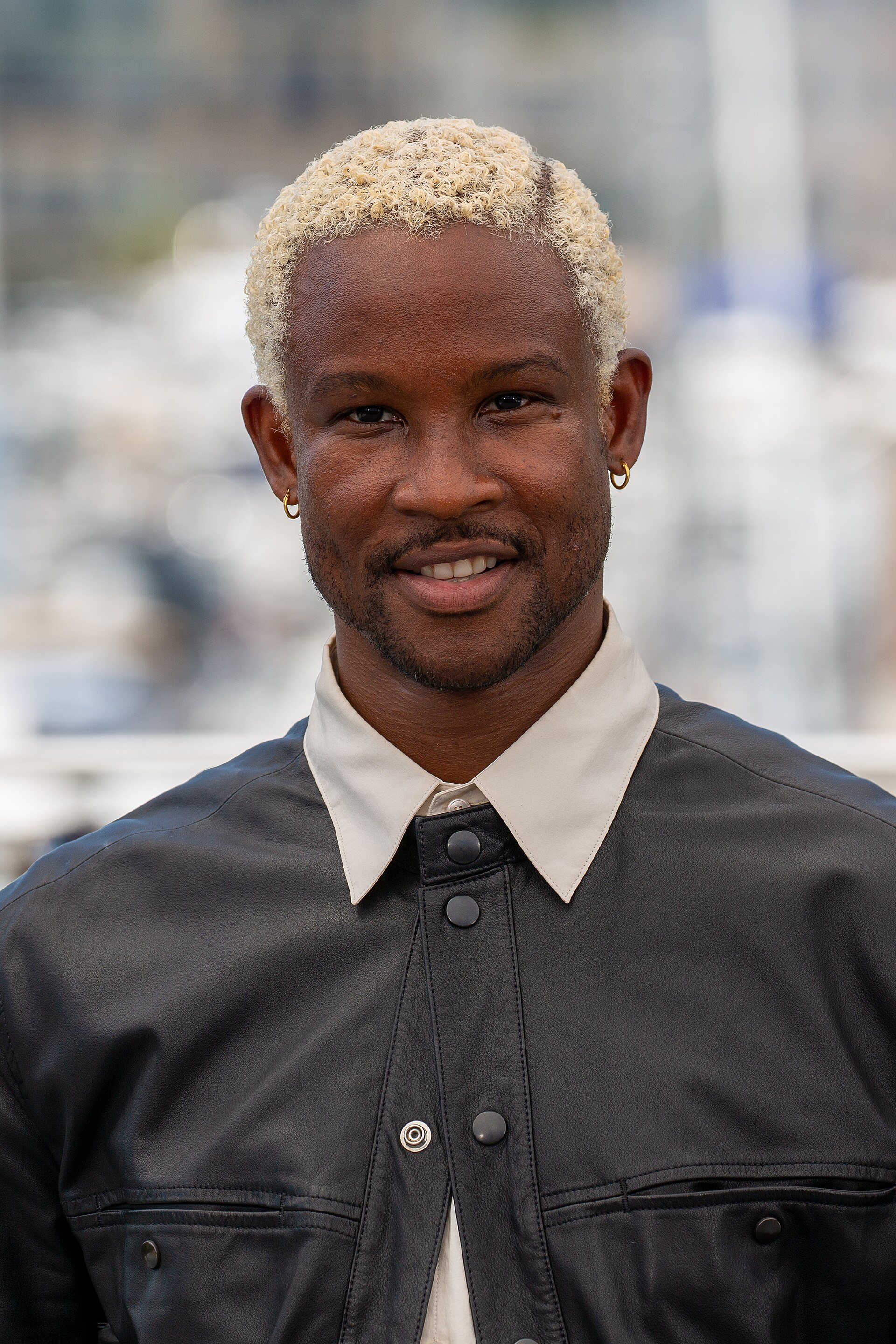 Akinola Davies at 2025 Cannes Photocall for My Father's Shadow