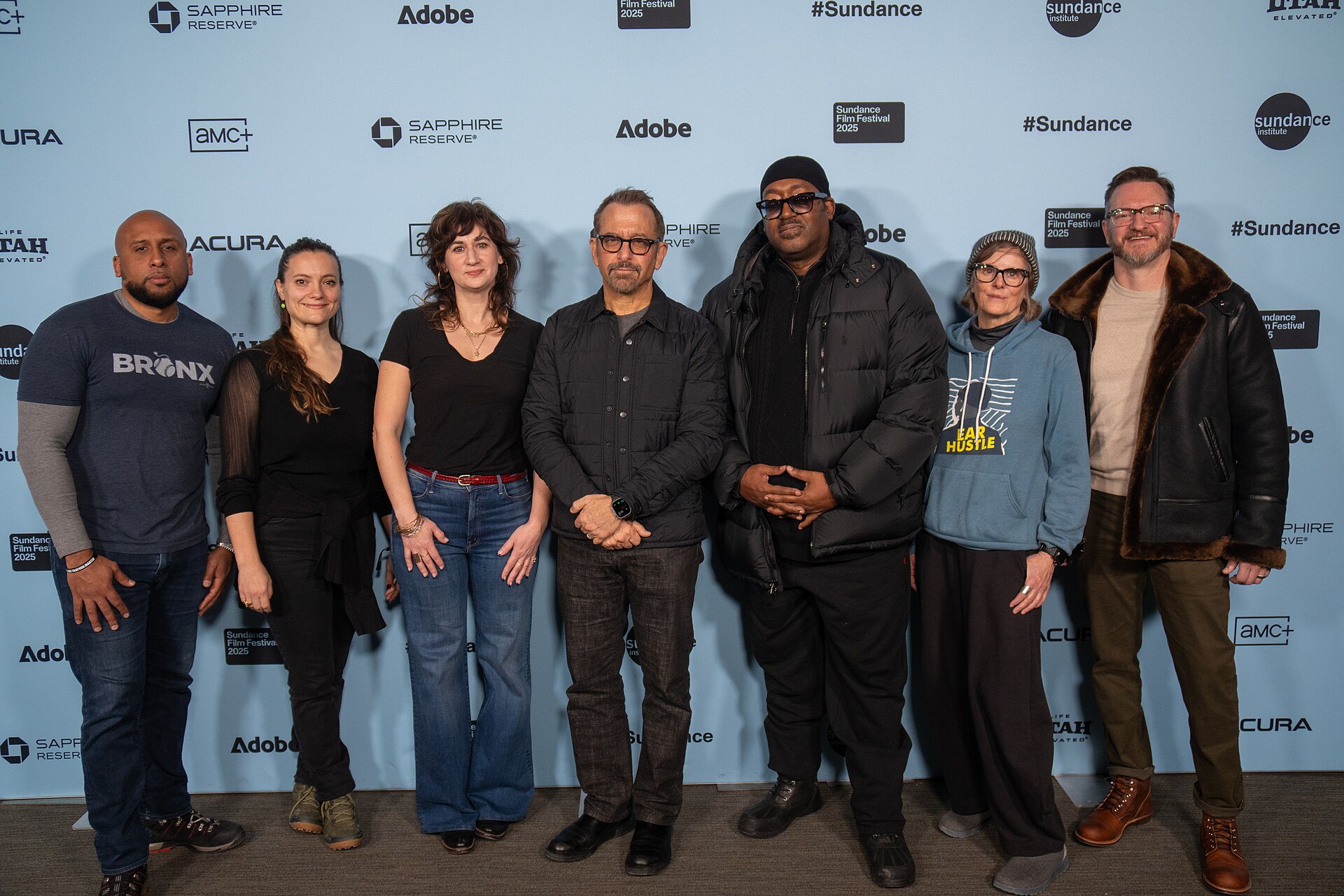 The Alabama Solution Crew at the 2025 Sundance Film Festival