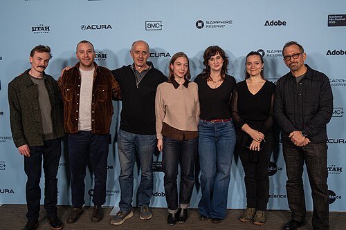 The Alabama Solution Crew at the 2025 Sundance Film Festival