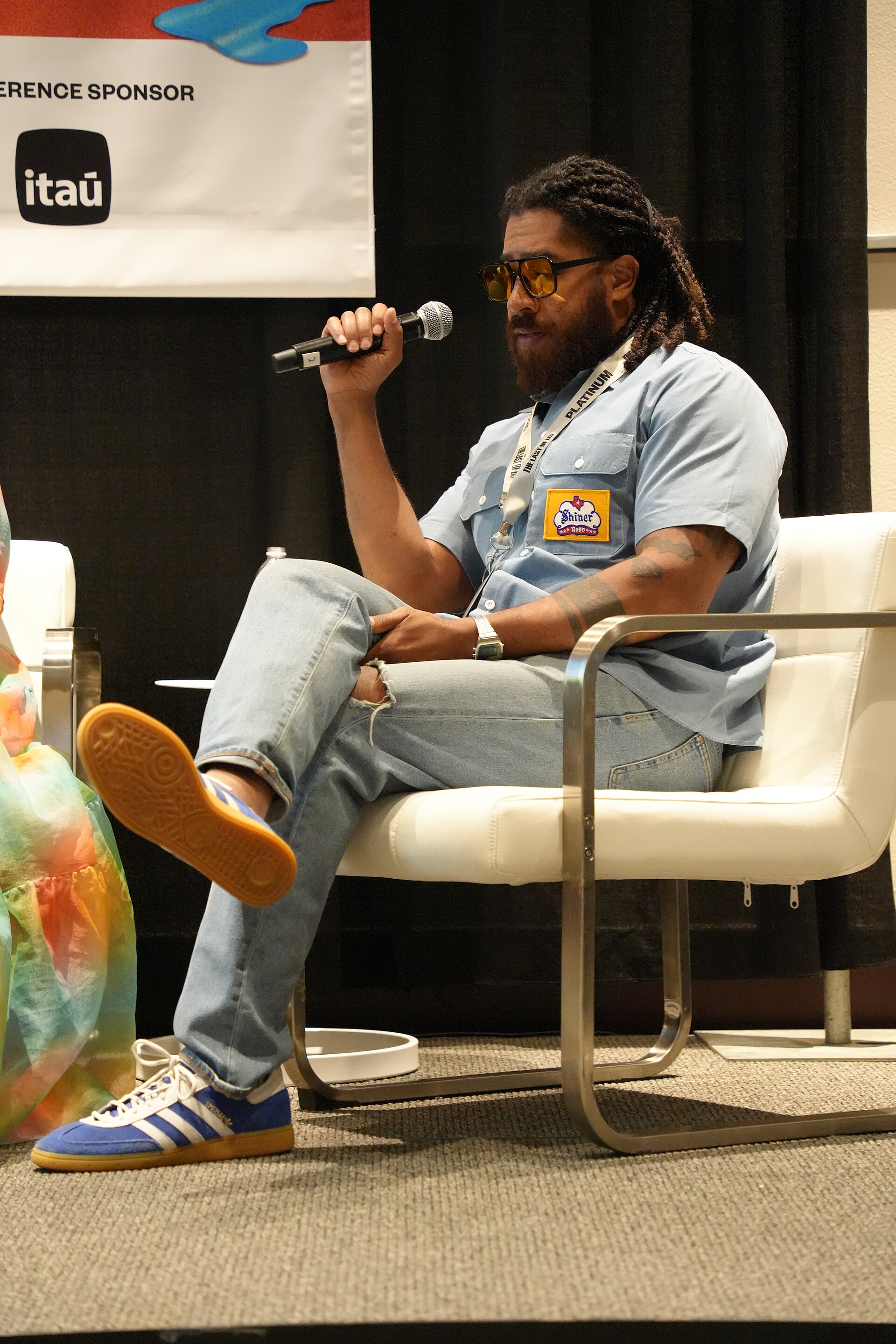 Alan Bacon, panel at SXSW 2025 in Austin, Texas. Creatives in Command: Driving Social Change and Economic Empowerment.