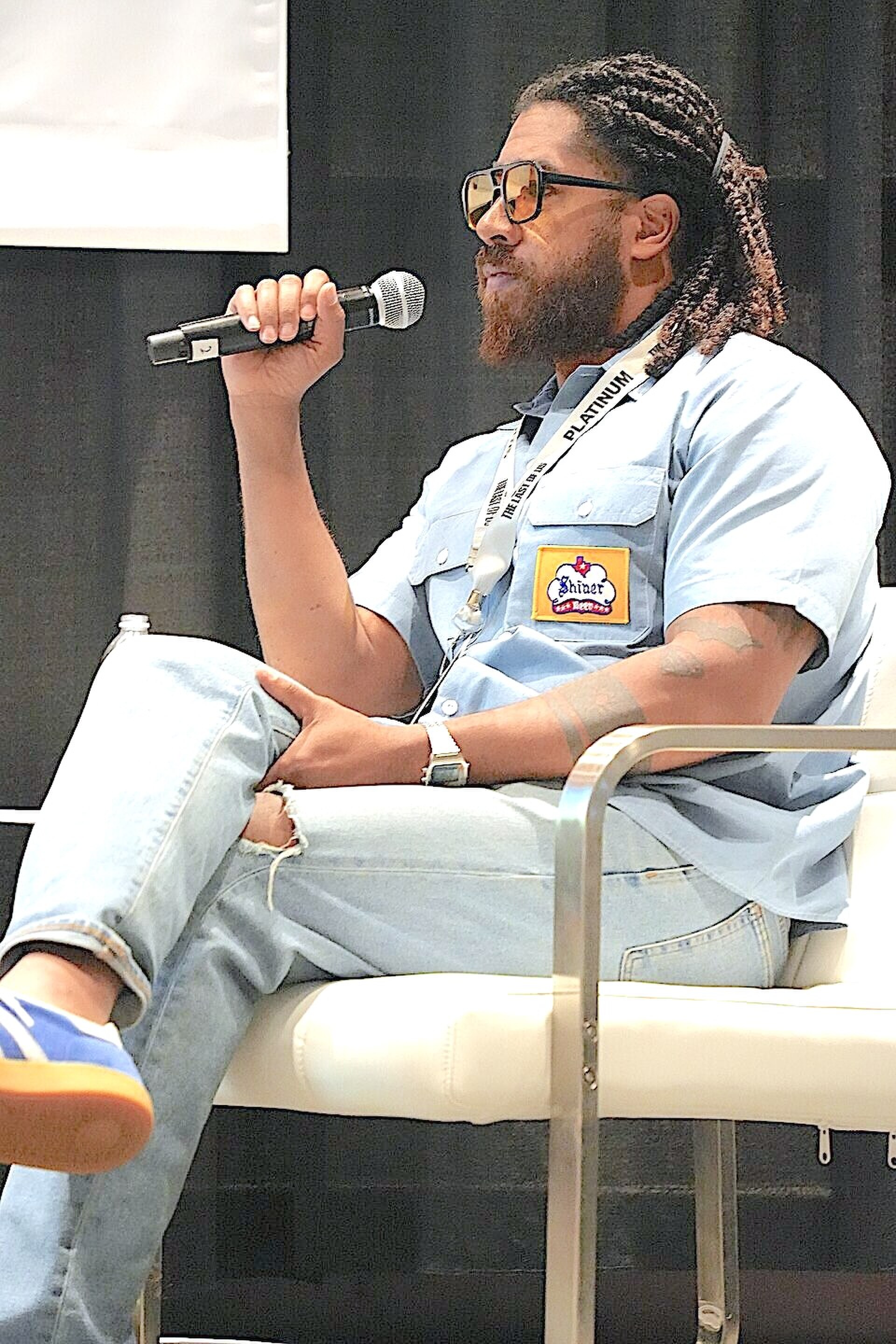 Alan Bacon, Ganggang, panel at SXSW 2025 in Austin, Texas. Creatives in Command: Driving Social Change and Economic Empowerment.
