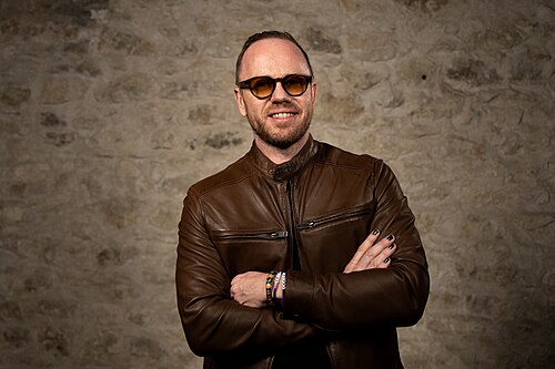 Alan R. Milligan, Mr, at the WikiPortraits studio at the 2025 SXSW Festival.