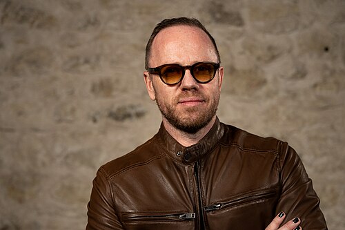 Alan R. Milligan, Mr, at the WikiPortraits studio at the 2025 SXSW Festival.