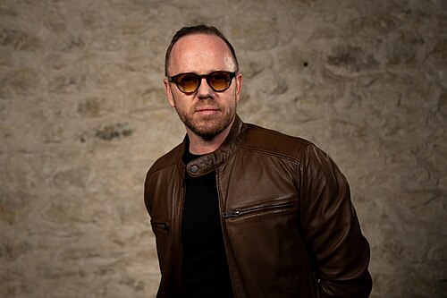 Alan R. Milligan, Mr, at the WikiPortraits studio at the 2025 SXSW Festival.