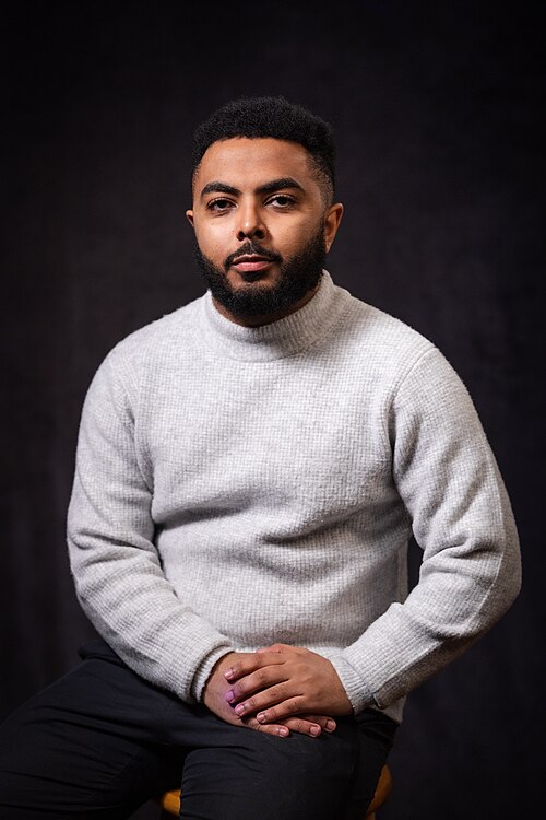 Alazar Aklilu at the 2024 Sundance Film Festival on January 22, 2024.