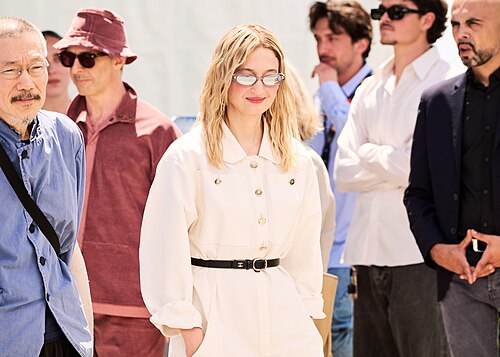Alba Rohrwacher during a photocall at the 2025 Cannes Film Festival. They are part of the jury for the 2025 festival.