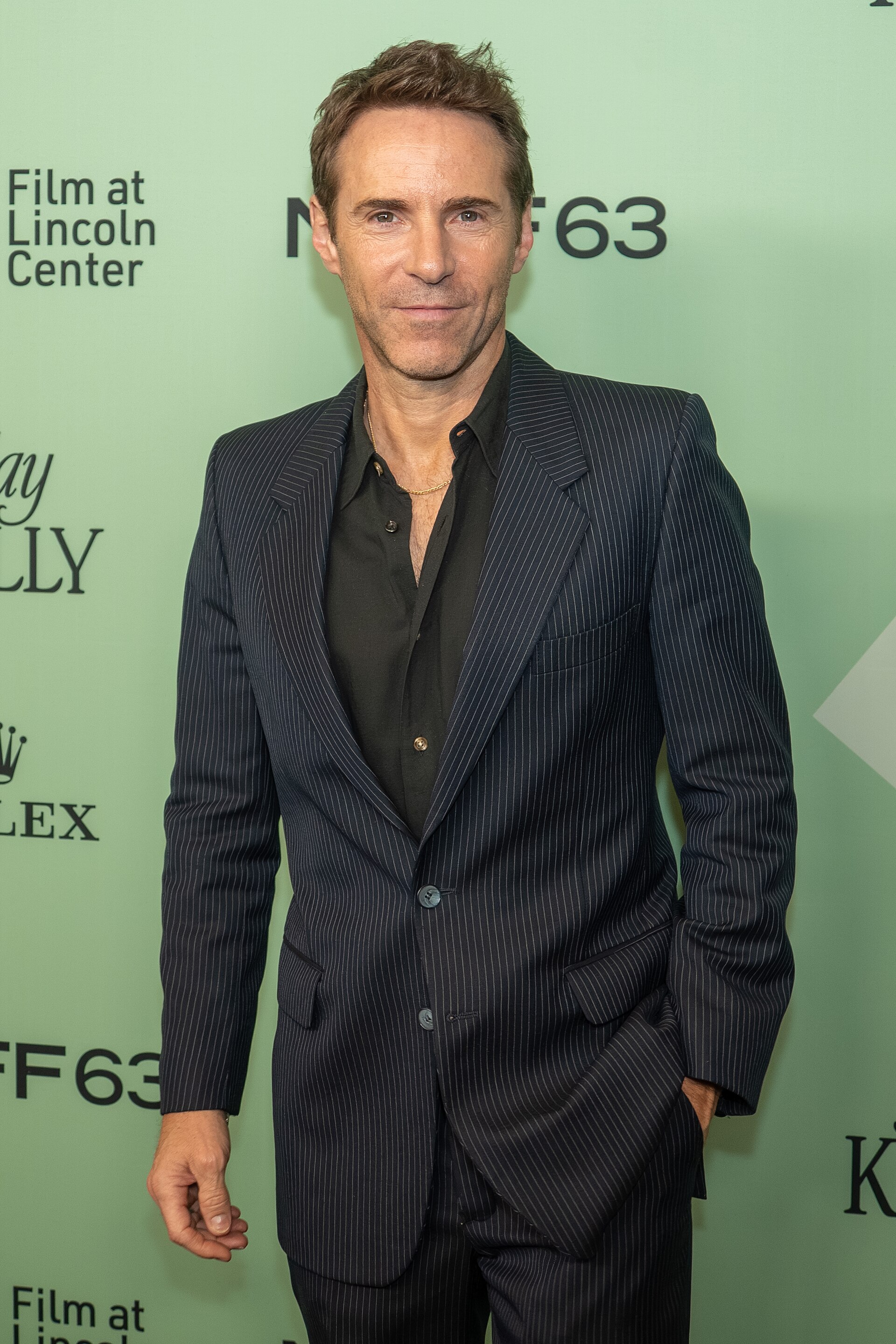Alessandro Nivola, actor, at the 63rd annual New York Film Festival at Lincoln Center in 2025 for the film Jay Kelly